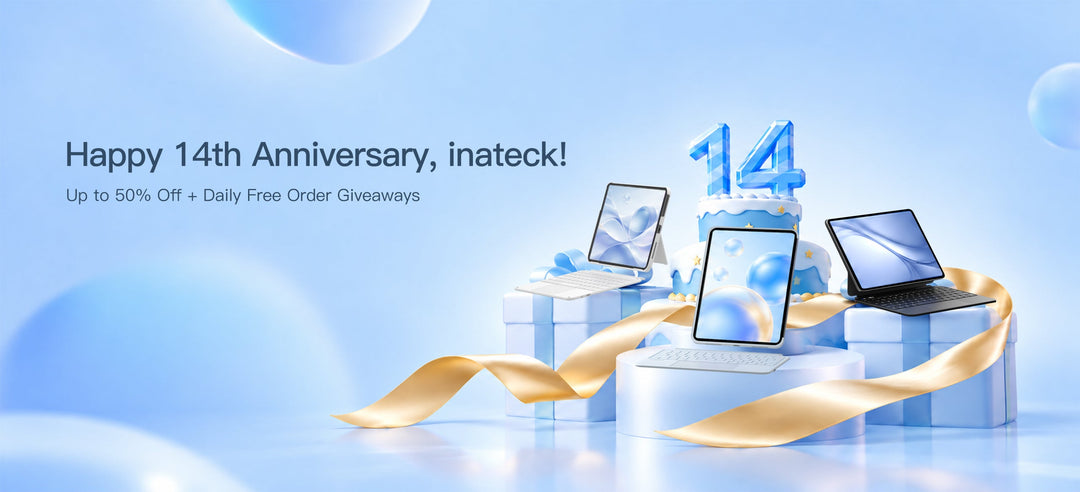 Inateck 14th Anniversary Sale: Up to 50% Off + Daily Free Order