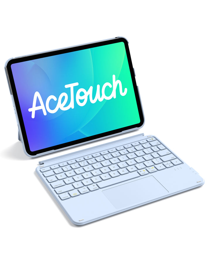 inateck Inateck Ultralight Keyboard for iPad (A16) 11th/10th Gen 2022 (11/10.9 inch), Air 11" M4 2026/M3/M2, Air 5/4th, Pro 11 4
