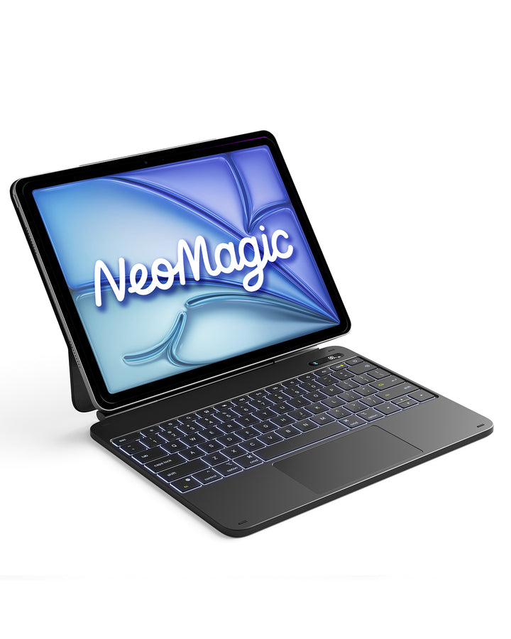 inateck NeoMagic Keyboard Case for iPad Air 13 inch M4 2026/M3/M2, iPad Pro 12.9 inch 6/5/4/3 Gen, KB903-13A