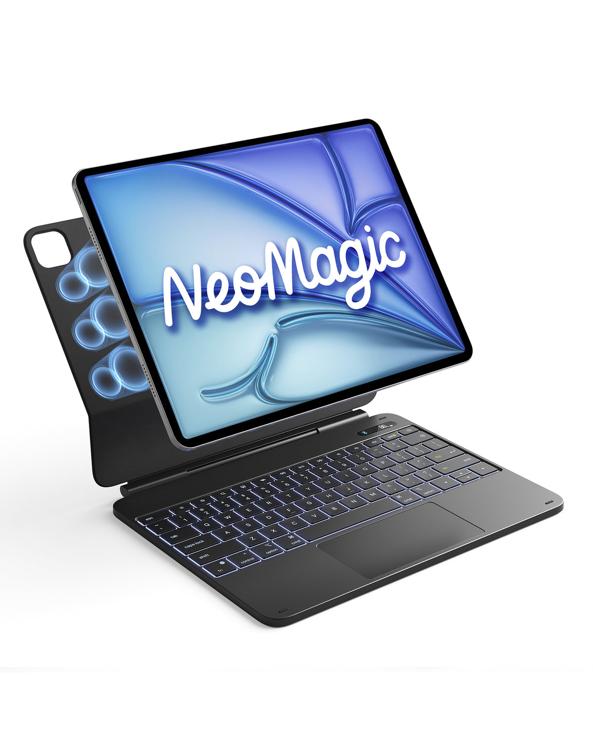 inateck NeoMagic Keyboard Case for iPad Air 13 inch M4 2026/M3/M2, iPad Pro 12.9 inch 6/5/4/3 Gen, KB903-13A