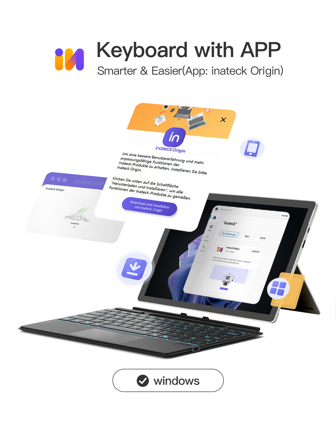 inateck Surface Pro 13&
