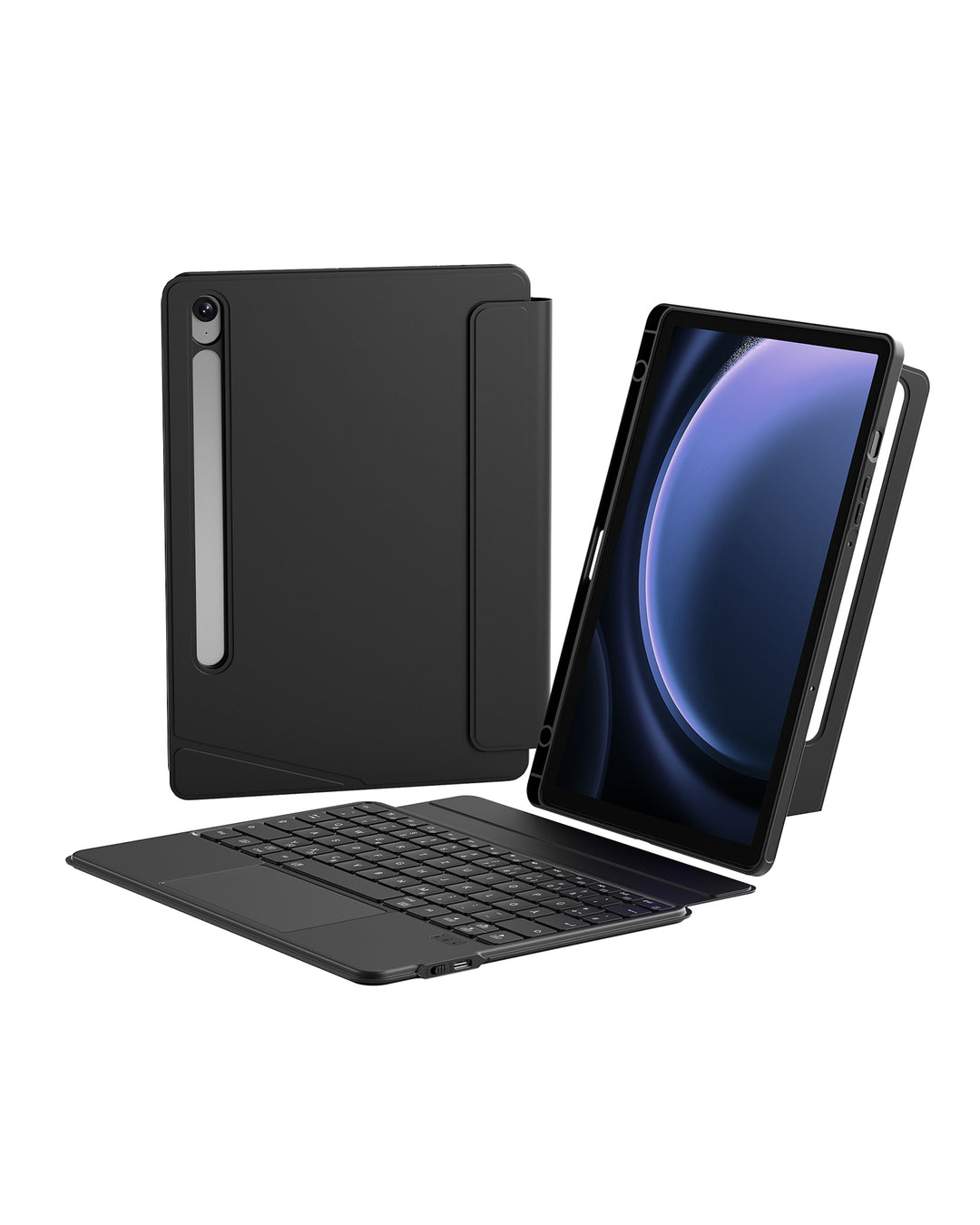 inateck Magnetic Detachable Bluetooth Keyboard for Samsung Galaxy Tab S10 Lite/S10 FE/S9 FE 10.9"/S9 11",  N0064
