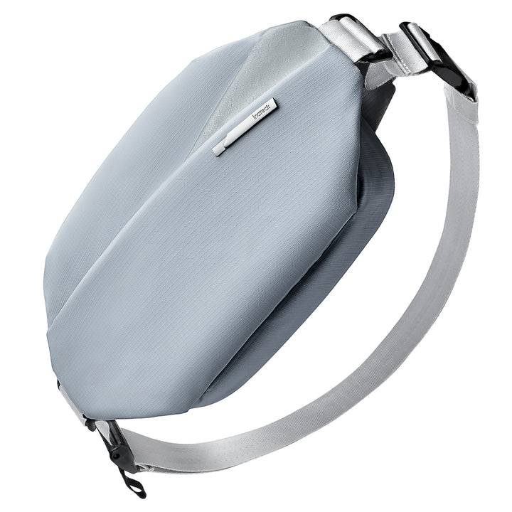 Inateck Stylish Sling Bag Crossbody Chest Bag with Spacious Orderly Storage, LB03014 gray blue