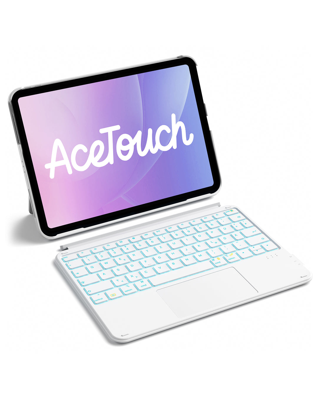 inateck Inateck Case with Keyboard,for iPad 10th/11th Gen(2025 A16),Air 11" M3/M2,Air 6/5/4th,Pro 11 4/3/2/1th,Ultralight Detach