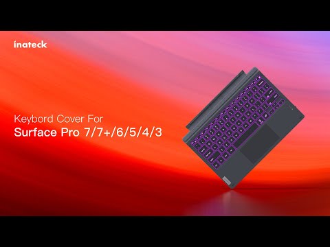 Bluetooth® 5.0 Keyboard Cover for Surface Pro 7/7+/6/5/4, KB02026